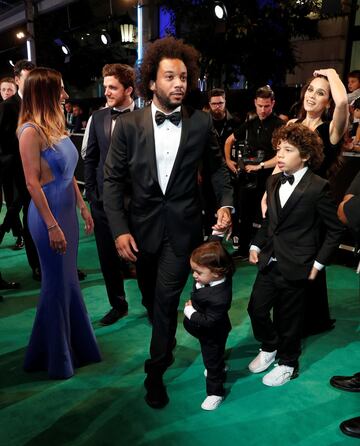 Marcelo with his family.