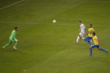 1-0. ?ngel Di Mar¨ªa marca el primer gol.