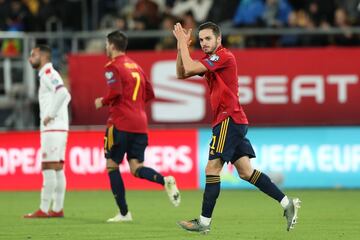 Sarabia, poco después, anotó el 4-0.