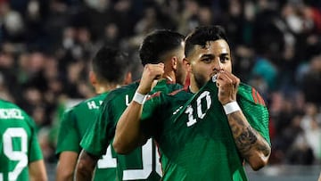 Alexis Vega hiló su tercer partido con gol en el ‘Tri’