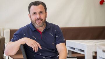 SERGIO GONZÁLEZ ENTRENADOR DEL REAL VALLADOLID.