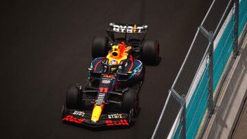 ‘Checo’ Pérez, lejos de Verstappen previo a la qualy en Miami