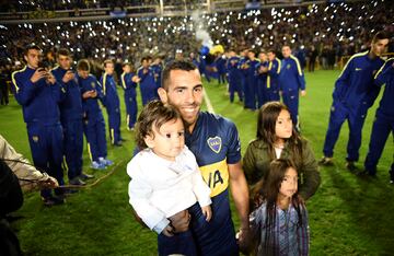 13 de julio de 2015 | El jugador argentino llenó la Bombonera en Buenos Aires con 45.000 almas.