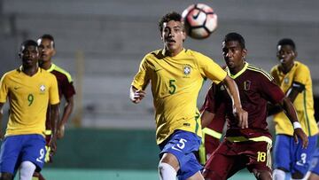 La Vinotinto Sub-17 mantiene sus opciones pese a caer con Brasil