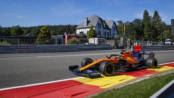 Carlos Sainz (McLaren MCL34). Spa-Francorchamps, B&eacute;lgica. F1 2019. 