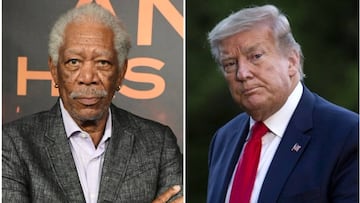 Morgan Freeman desata su furia en redes sociales contra Trump