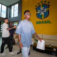 Brasil inicia su preparación para enfrentar a Colombia