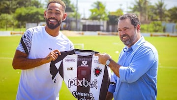 Matheus Cunha, ‘presentado’ como una estrella por Botafogo