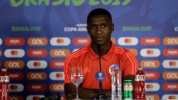 Cristian Zapata habl&oacute; previo al debut de Colombia ante Argentina 