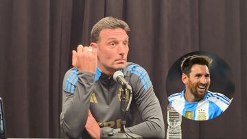 Lionel Scaloni pone en duda la participación de Messi con Argentina ante Venezuela