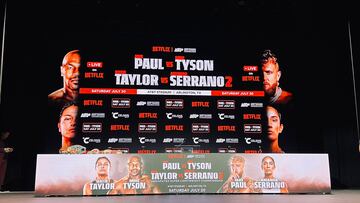 Sigue la transmisión de la conferencia de prensa de Jake Paul vs Mike Tyson en Nueva York