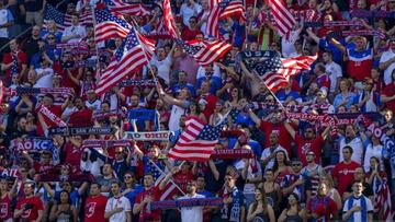 Afici&oacute;n de la Selecci&oacute;n de Estados Unidos