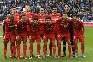 Once inicial del Sevilla 