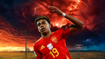 stranger things 5 netflix once 11 superpoders will mike dustin hawkins lamine yamal transfermart españa eurocopa balon de oro lamine yamal barcelona nico willians