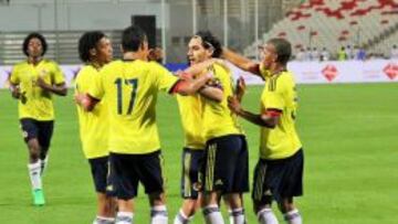 Falcao García anotó doblete ante Baréin