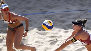 Lili Fern¨¢ndez y Elsa Baquerizo, debut con ¨¦xito en el Mundial