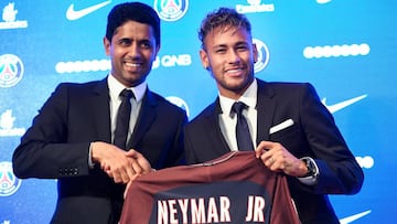 Neymar es presentado como jugador del PSG en París