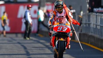 El pentacampeón Márquez