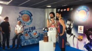 Sergio Llull y Juan Carlos Navarro.