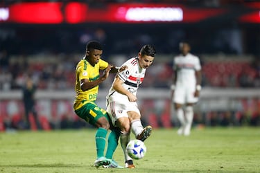Dorival reflexiona sobre el nivel de James en Sao Paulo y Selección