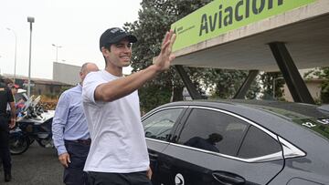 Alcaraz aterriza en Valencia