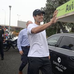 Alcaraz aterriza en Valencia