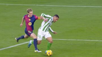 La polémica en el penalti a Vitor Roque: "Puede ser roja"