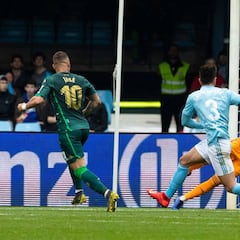 El Celta bajó nueve puestos desde la lesión de Iago Aspas