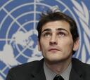 Iker recoge su acta de embajador de la ONU