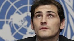 Iker recoge su acta de embajador de la ONU