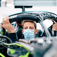 Mercedes cumple su promesa con Grosjean