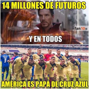 Los memes de Cruz Azul y América en la liguilla