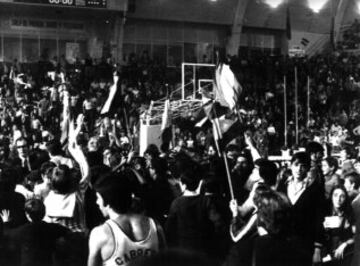 Semifinal del Eurobasket de 1973. España-Unión Soviética.  