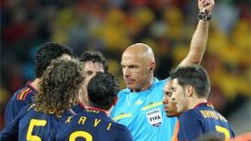 A subasta las tarjetas del Mundial de Howard Webb