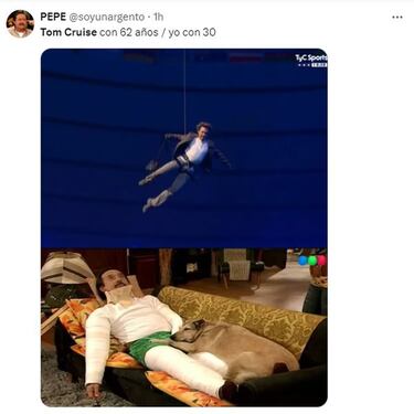 Tom Cruise, protagonista de los mejores memes de la ceremonia de clausura de los Juegos Olímpicos