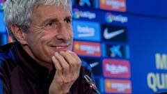 Setién: "Somos igual de favoritos que el Real Madrid"