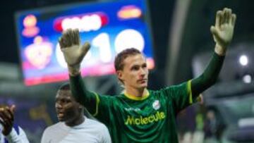 Bossut, portero del Zulte Waregem.