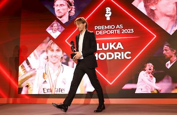 Luka Modric, premio AS del Deporte 2023.