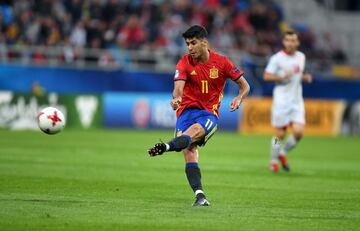 0-2. Marco Asensio mazrcó el segundo gol.