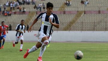 Sebastián Cavero entrena con la sub 20 de Palmeiras