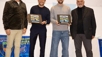 Milla y Mayoral, premiados como azulones del año