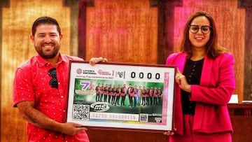 Banda MS estrena billete de la Lotería Nacional con su imagen