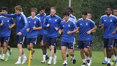 27/07/21 PRETEMPORADA ENTRENAMIENTO DEL REAL OVIEDO 
 GRUPO