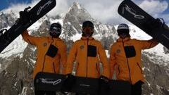 Lucas Eguibar, Regino Hern&aacute;ndez y Laro Herrero integran el equipo de snowboardcross.