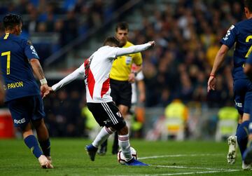 Quintero adelantó al River con el 2-1.