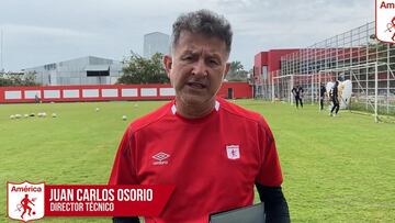 Osorio y su primera semana: "Es un equipo en construcción"