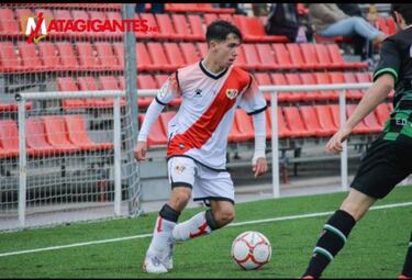 Roberto Cornago, exjugador del Rayo Vallecano, ficha por Unionistas de Salamanca de 2ºB