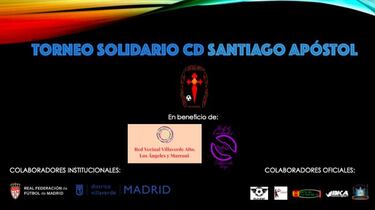 Solidaridad en Villaverde: cinco kilos de comida por jugar en un torneo benéfico