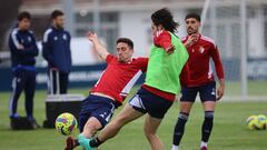 Entrenamiento matinal en Tajonar.