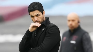 Mikel Arteta, entrenador del Arsenal.